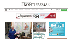 Desktop Screenshot of frontiersman.com